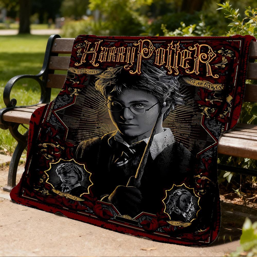 1pc Harry Potter Outdoor Soft Blanket Ultra Plush, Warm, Versatile, and Easy Care for Camping, and