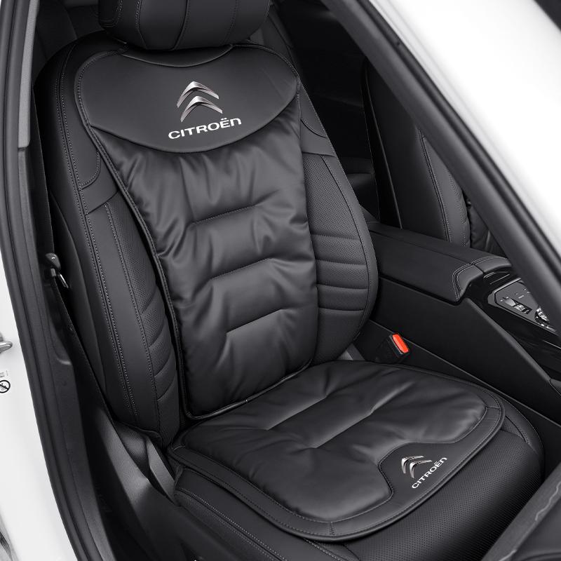 Car Seat Velvet Cushion Leather Backrest Seat Cover Accessories For Citroen C4 C3 C5 C1 C2 Berlingo Celysee Cactus Picasso