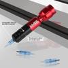 Licht Tattoo Stift Maschine Kit RCA Jack Mit Wireless Mini Tattoo Batterie Netzteil Für Permanent Make-Up Zubehör