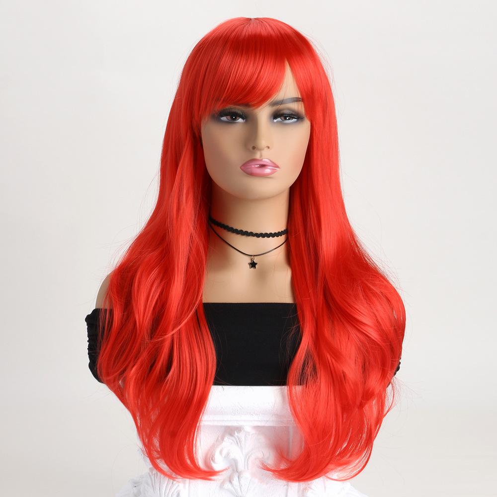 European American Halloween Wig Versatile Anime 70cm Long Curly Hair Cosplay Cover