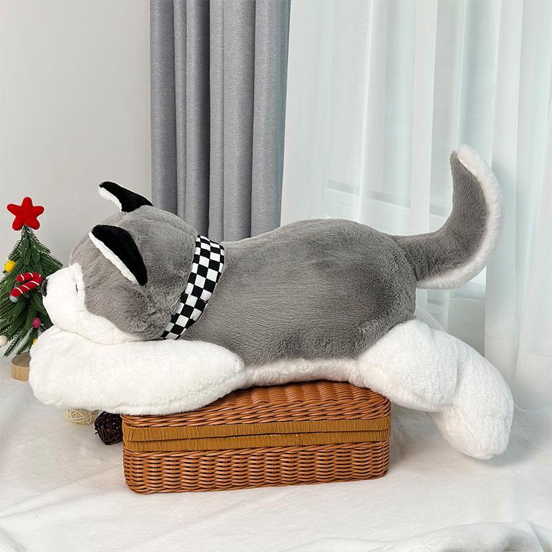 Funny Husky Plush Toy Large Erha Doll Sleeping Pillow 1 Meter Sofa Pillow Doll