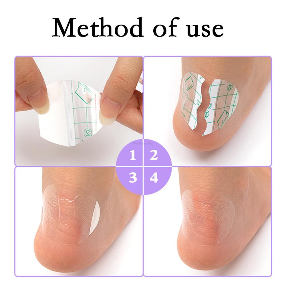 Invisible Heel Protectors Women Shoes Heel Protector Foot Care Products Waterproof Anti-wear Heel Sticker Sandal Shoe Pads