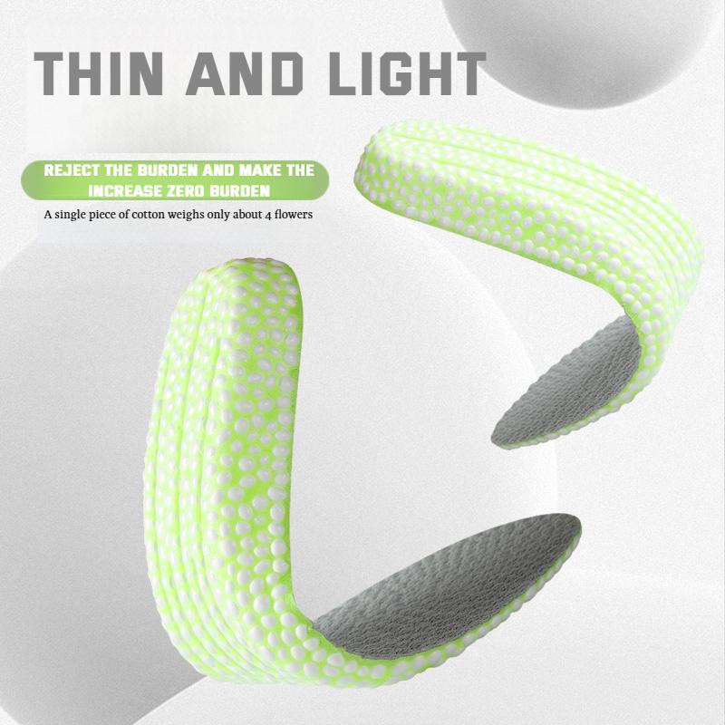 Boots Height Increase Shoes Insole Quality Sneakers Shock Absorption Insoles for Feet 1.5cm/2.5cm/3.5cm Growing Shoe pads 1Pair