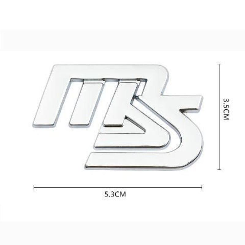 

MS/MSspeed автомобильный металлический хвост логотип украшение автомобиля подходит для Ma zda 6 Atez 3 Ankersela CX-5CX-4 модификация