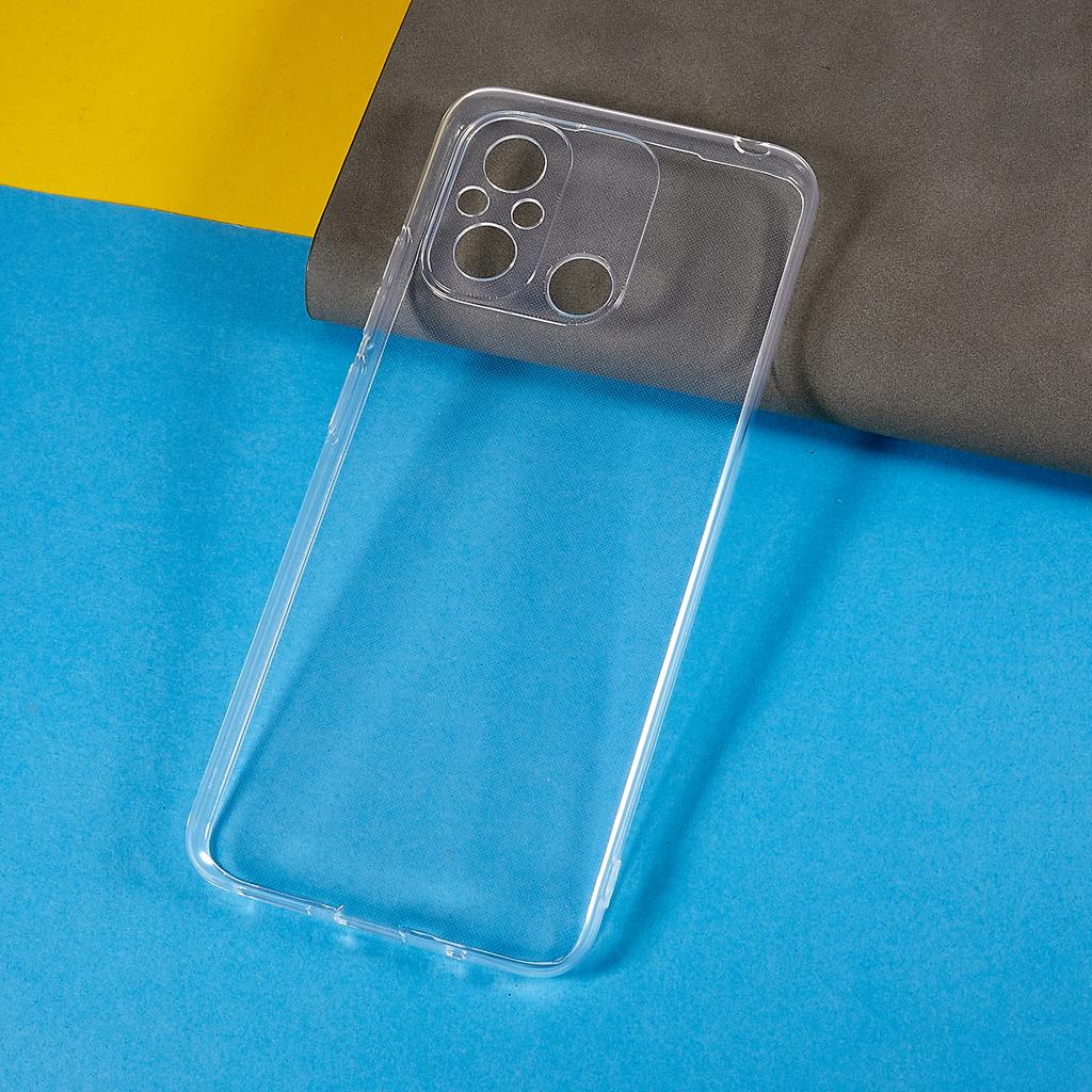 For Xiaomi Redmi 12C 4G/Redmi 11A 4G Protective Case Soft TPU Cover Transparent 1.5mm Phone Case