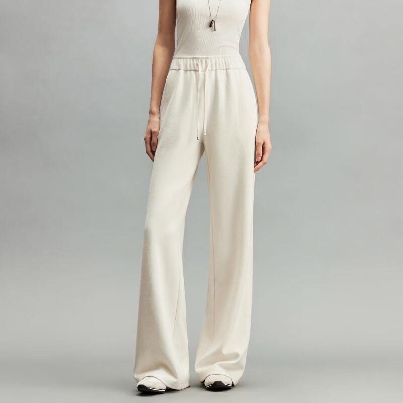 VEROMODA Women's High-Waist Drawstring Wide-Leg Trousers