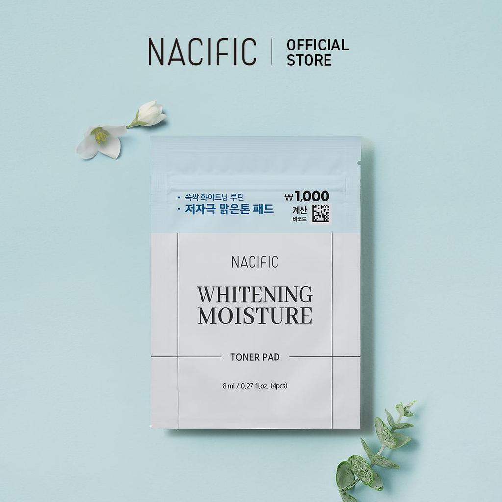 NACIFIC Whitening Starter Line – Choose Essence / Cream / Toner Pad (Single Items)