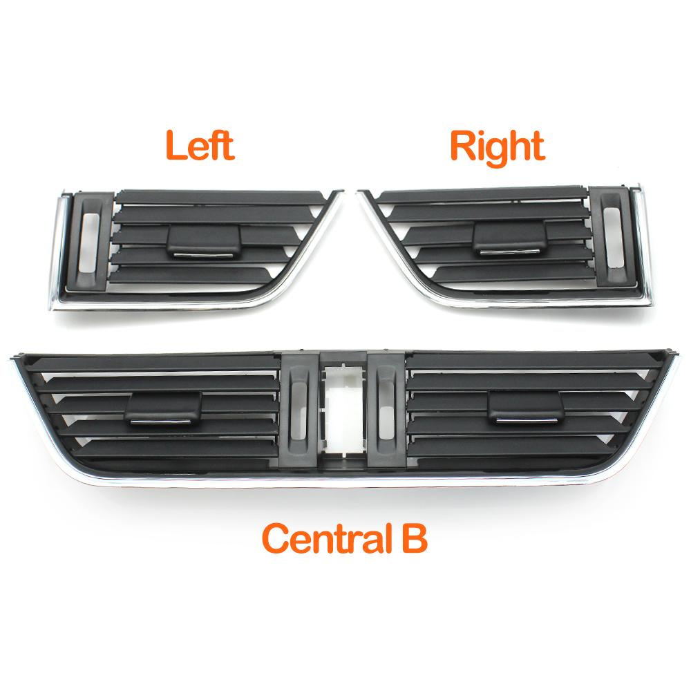 Car Dashboard Left Right Central Air Conditioner AC Vent Grille Panel Cover For Skoda Octavia 3 A7 5E MK3 2015-2021 5E0820951C