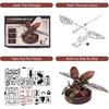 Gift for Teen Boys/Men/Hobbyist, Birthday Gift Idea, ROBOTIME MI01 Plastic Model Kit, 156 Pieces Mechanical 3D Puzzles, Rhinoceros Beetle Model