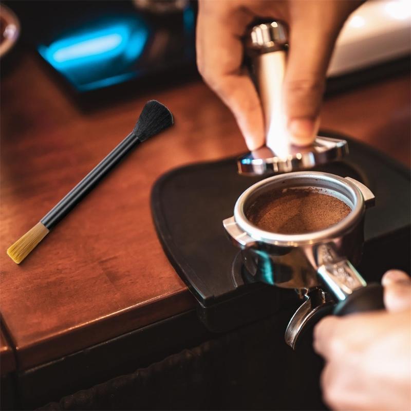 4PCS Coffee Grinder Brush Set with Nylon Bristles Cleaning Accessories Suitable for Cleaning Brew Head and Drip Tool