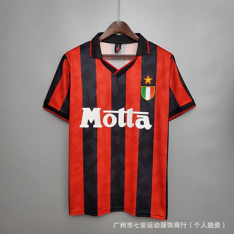 Football Jersey Classic Retro France Italy Paris Napoli Jersey Supports One Delivery.