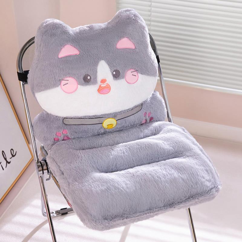 

40/45 см хаски сиба-ину кролик кошка плюшевая милая подушка в виде животного плюшевая подушка мягкие игрушки для домашнего декора подарки на день рождения 40cmx40cmX33cm