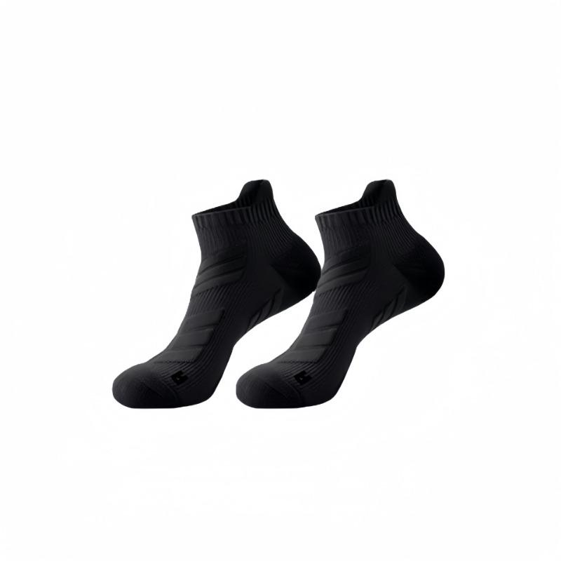 Men's Short Autumn, Spring and Summer Anti-odor and Sweat-absorbing Socks, Marathon Towel Bottom Short Tube Basketball Socks, Cycling Socks