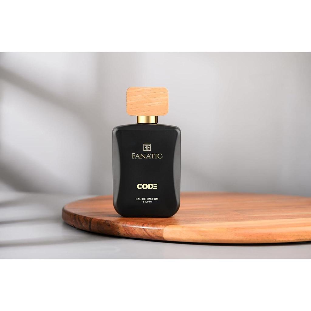 FANATIC Code Perfume, Liquid Eau De Parfum For Men, 100ml - Woody Aromatic