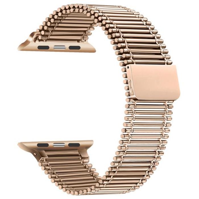 Apple Watch Bracelet - MY-MONTRE - Rose Gold 38/40/41mm - Steel L304 - Magnetic and Clip