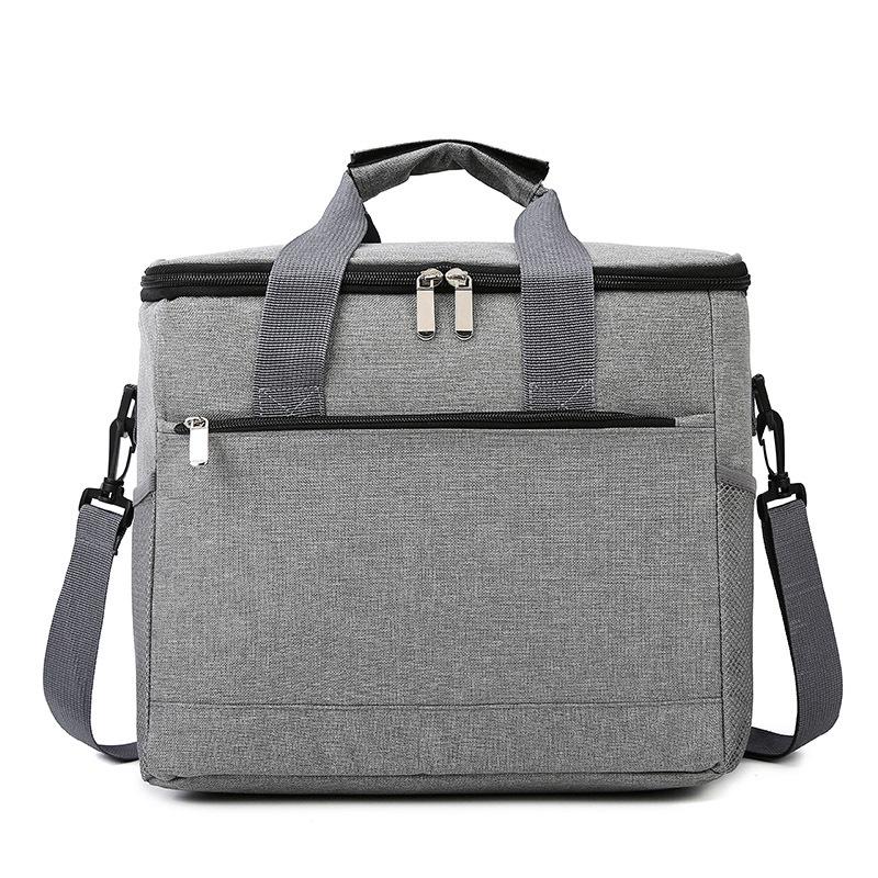 33L Insulated Picnic Bag: Waterproof, Thickened Aluminum Foil, Single Shoulder Crossbody, Outdoor Lunch Carrier