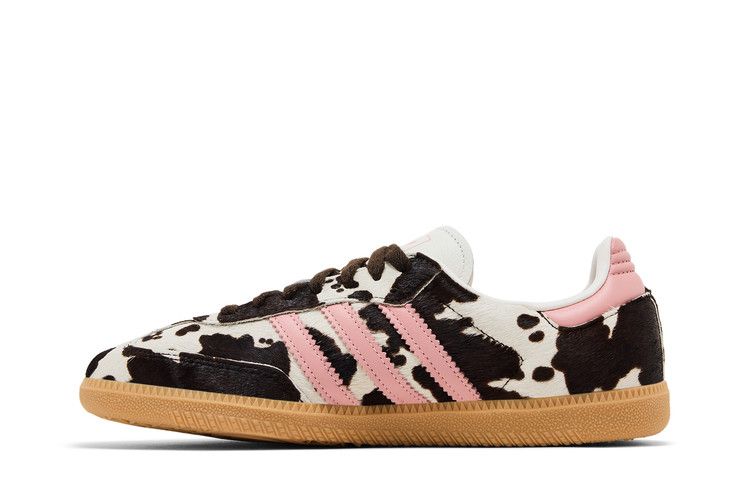 adidas Samba OG Cow Print Dark Brown Wonder Mauve (Women's)