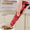 Anti-Scald Silicone Bowl & Plate Clip: Non-Slip, Dual-Use Kitchen Tongs