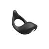 Gemma USB Silicone Vibrating Ring Black