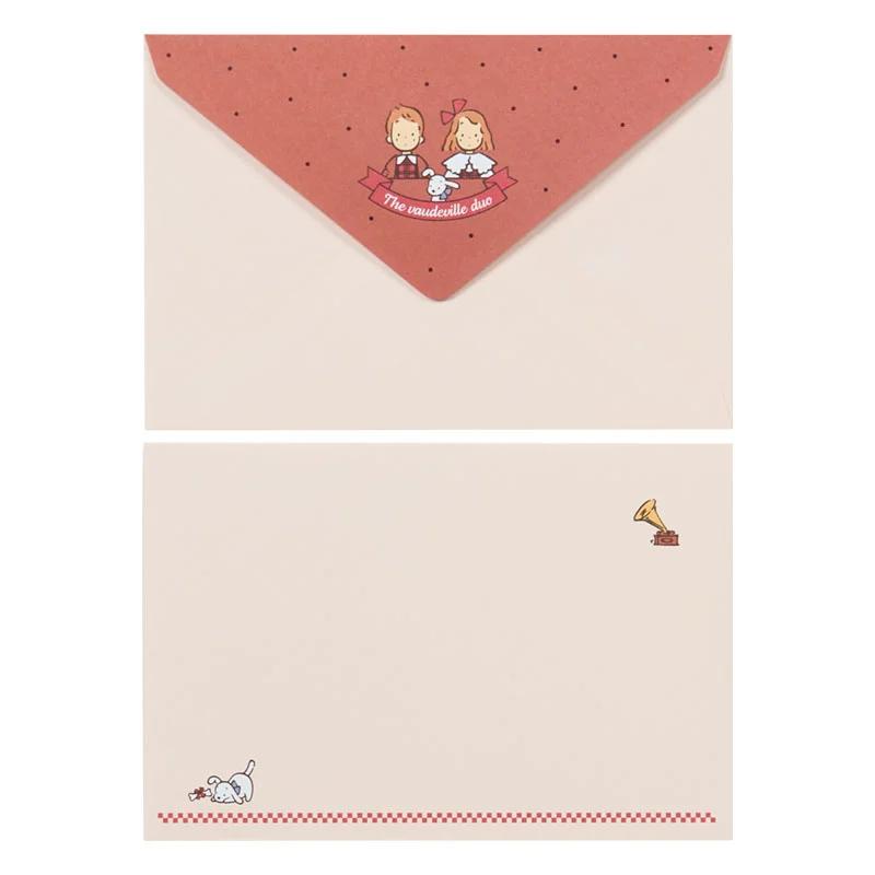 Sanrio THE VAUDEVILLE DUO Letter Set & Case (Lookbook for Two) Japan NEW