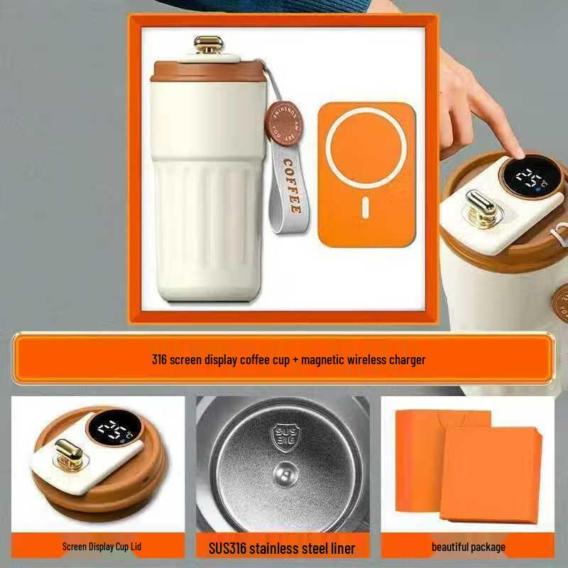 Business Gift Set: Coffee Cup & Power Bank