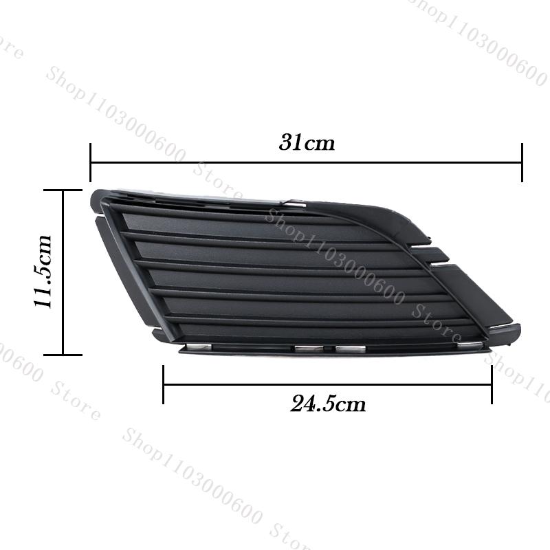 Fog Light Cover For Vauxhall Corsa C 2003 2004-2006 Car Front Bumper Fog Lamp Grille Frame Auto Parts 1400726 1400727