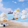 Resin Crafts Mini Duck Figurines DIY Micro Landscape Decoration  Summer Beach