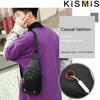 New Unisex Canvas Leisure Sports Small Backpack Oxford Cloth One-shoulder Messenger Bag Chest Bag for Men Women