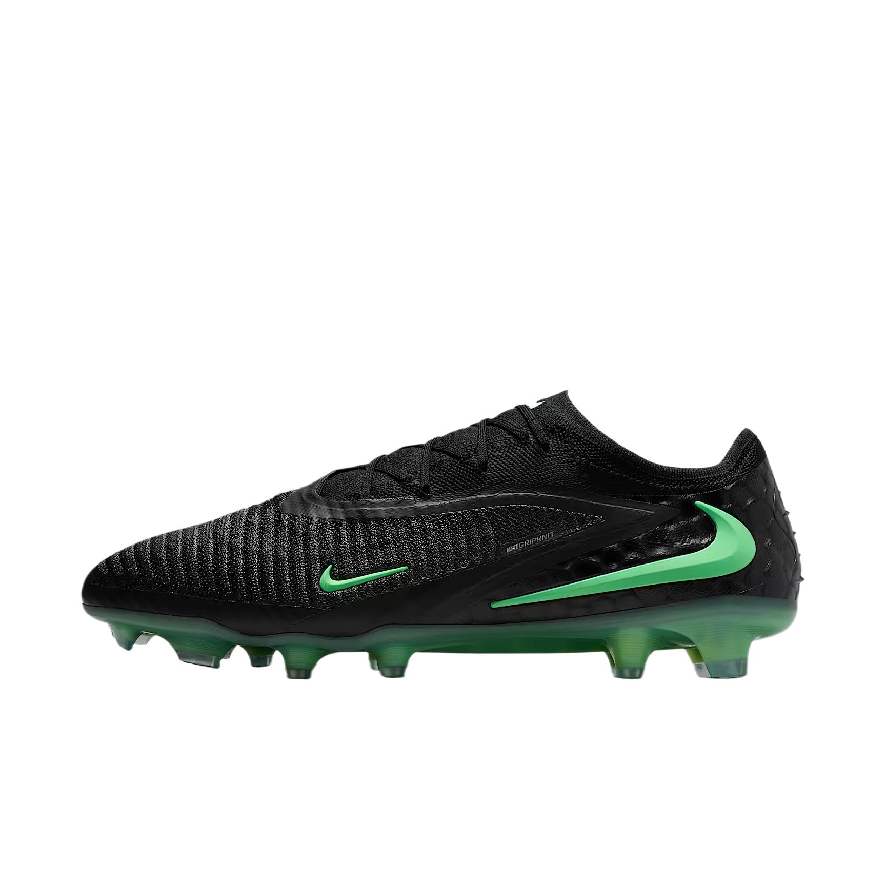 Nike Phantom 6 Elite Lace-Up Ground Control Low Top Round Toe Firm Ground Soccer Shoes Unisex Soccer Shoes HJ2146-001 42.5