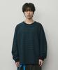 WMC Washed Stripe Long Sleeve_Navy