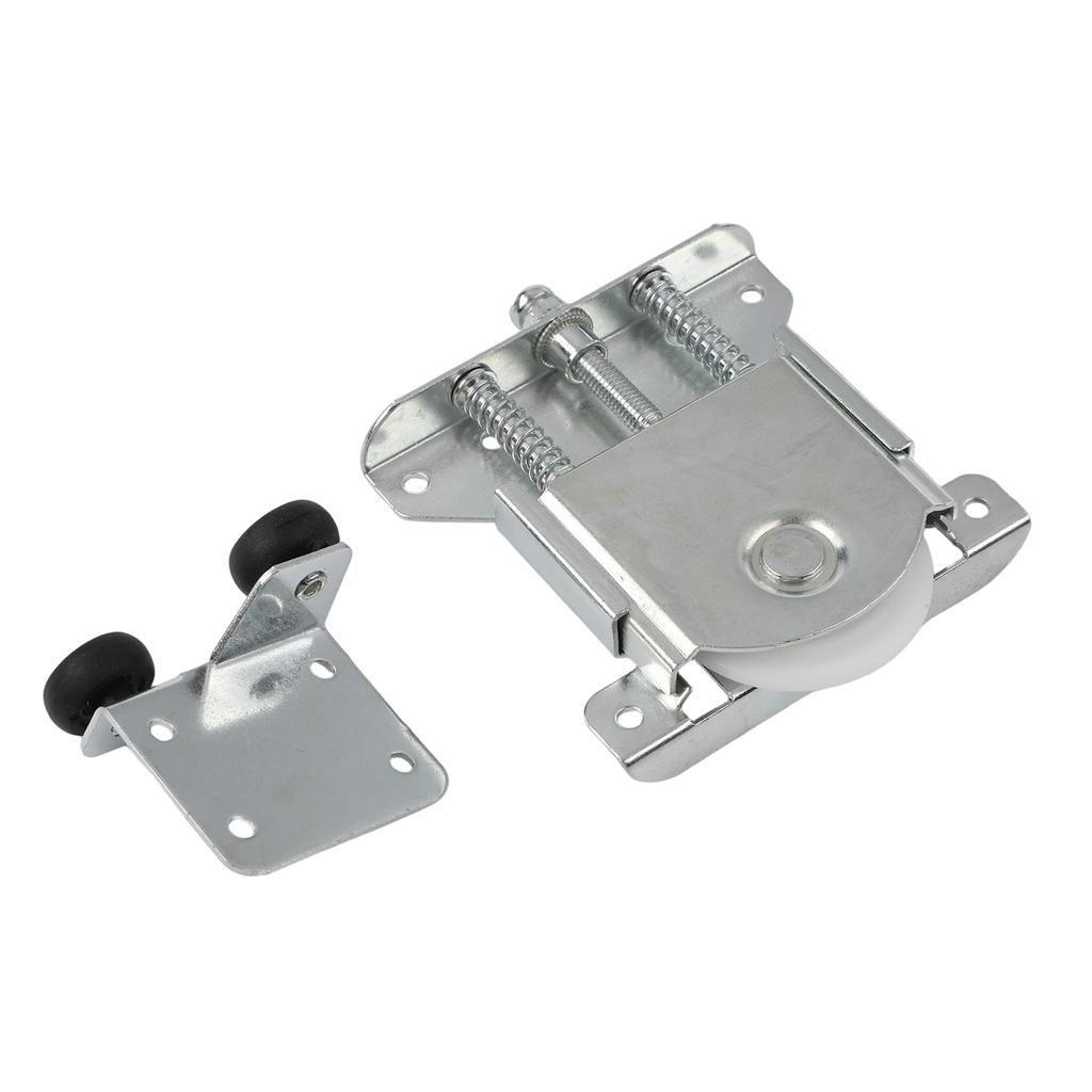 Color Silver Heavy Duty Pulley Long Service Life Noise Reduction Design Rust-Proof Cold-Rolled Steel Stable Performance