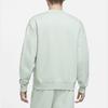 Nike Solid Round Neck Long Sleeve Pullover Sweatshirt Men Tops Light-Green CZ5353-321