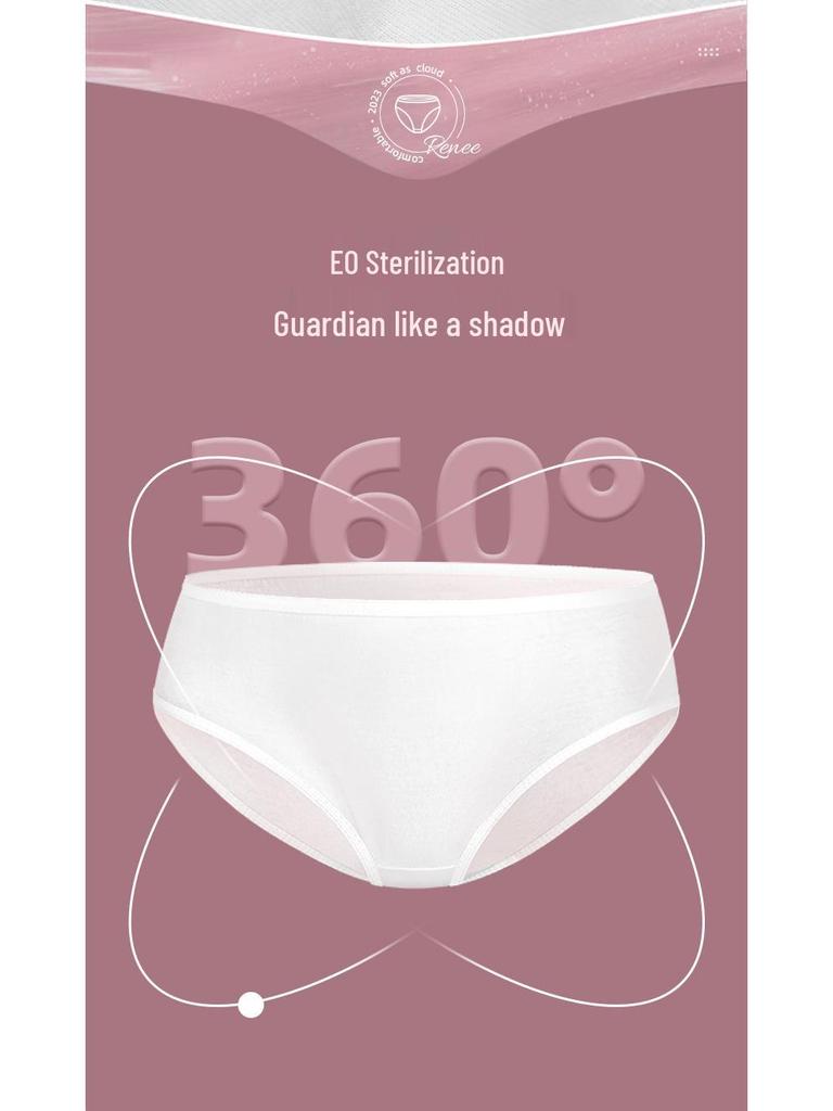 Plus Size Women's Sterile Disposable Postpartum Underwear 5-Pack