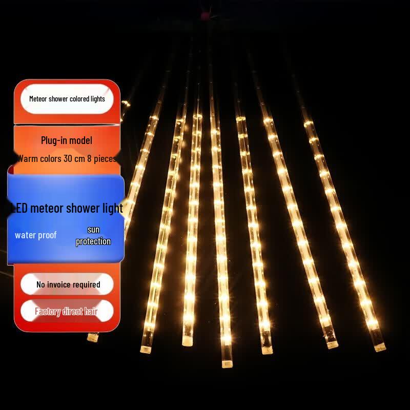 Outdoor LED Meteor Shower String Lights