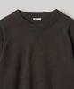 ANOTHER OFFICE WOMEN W. Whole Garment Crew-Neck Knit (Dark Brown)