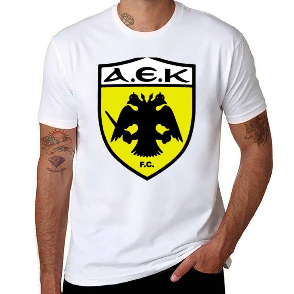 AEK Athens TShirt man t shirts graphic cotton t shirt pack TShirt