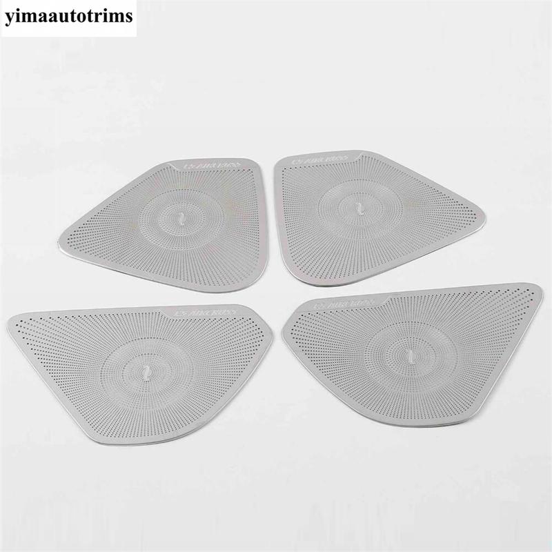 Door Speaker / Pillar A Loudspeaker / Reading Light Lamp Strip Cover Trim For Citroen C5 Aircross 2018- Interior Accessories