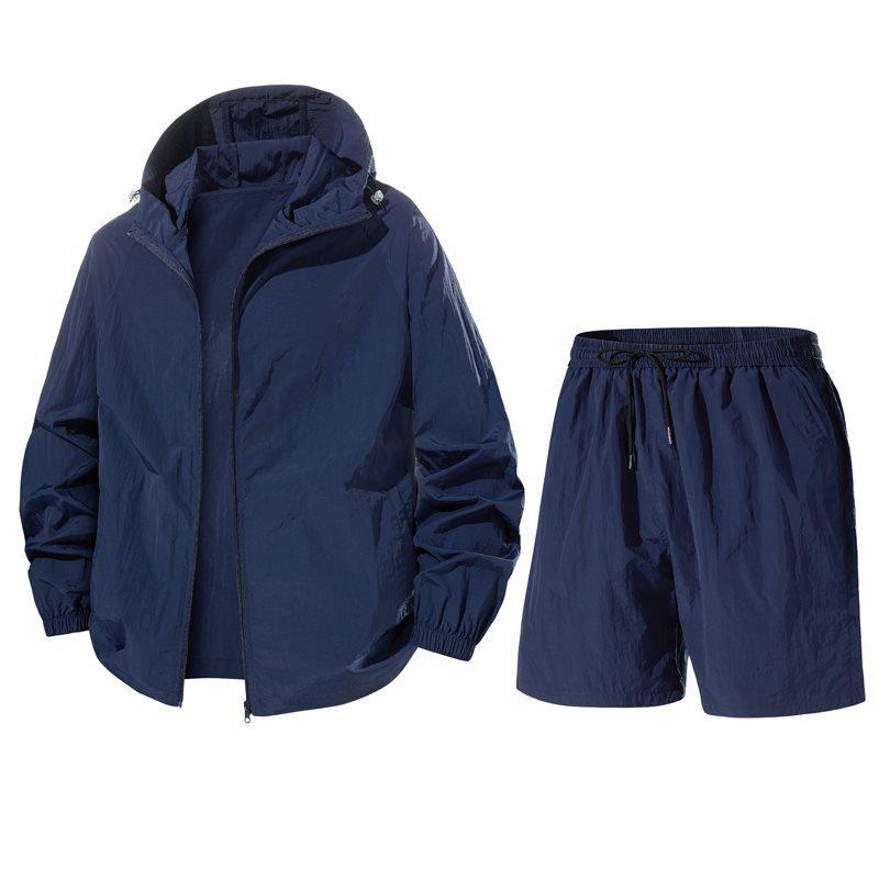 

Unisex Summer UV Protection Ice Silk Fishing Outfit M фіолетовий