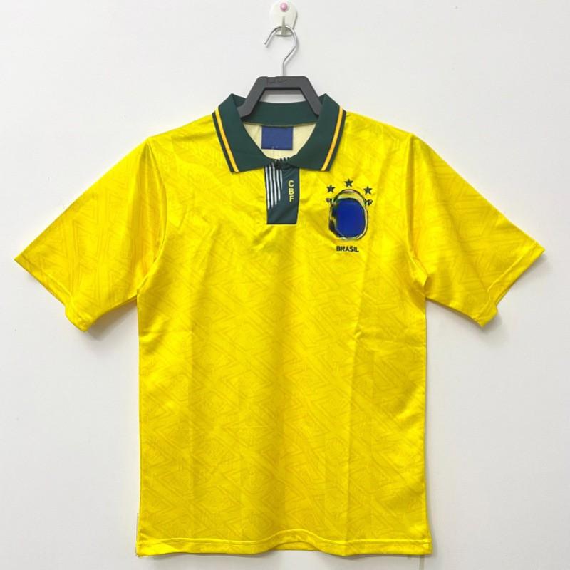 Brazil Classic Retro Football Jerseys Home Away Training World Cup Soccer Cycling Sports