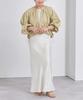 Yours Drawstring Volume Blouson BDXN1722 Small Beige Women's