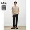 GXG Herren Schwarze Gerade Geschnittene Freizeithose