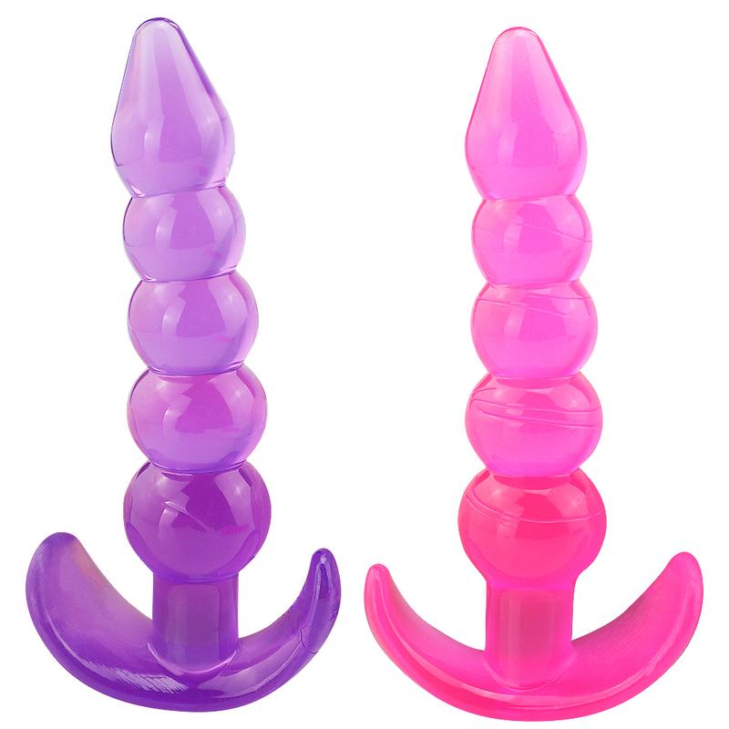 Soft Silicone Anal Plug Dildo Asshole Plug Prostate Massager, Unisex Adult Sex Toys, Ladies Sex Toys