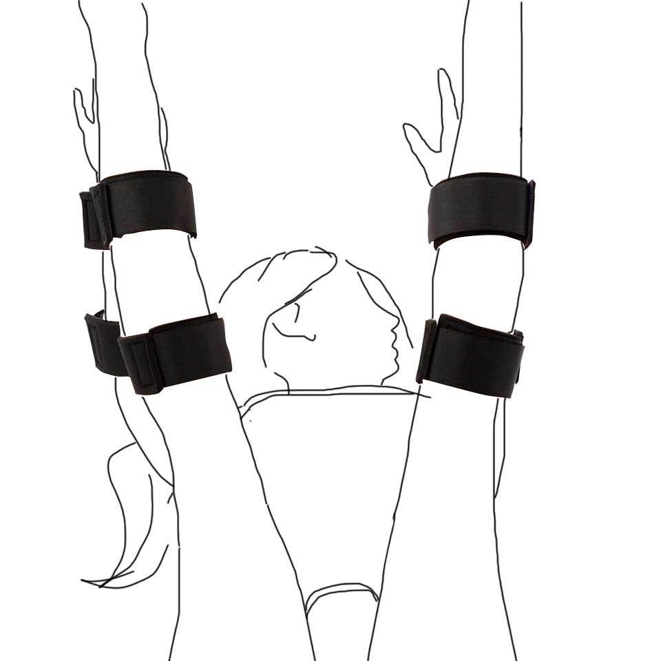 Sexual Handcuffs Ankle Cuffs BDSM Arm Bondage Kit Restraints Fetish Erotic Accessories Sex Toys For Couples Women  Adult Games