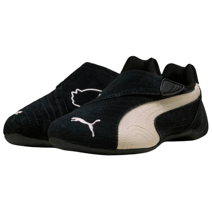 Puma Unisex Schwarze Weiße Slipcat Freizeitschuhe 406357-03