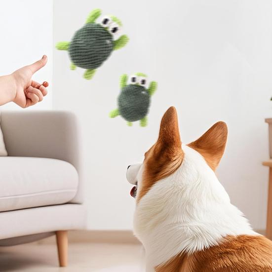 Interaktives Hundestofftier Quietschendes Stofftier Meeresbewohner Weiches Kauspielzeug Schildkröte Krabbe Seestern Welpen Zahnungsspielzeug für mittlere Kauer Indoor-Spiel