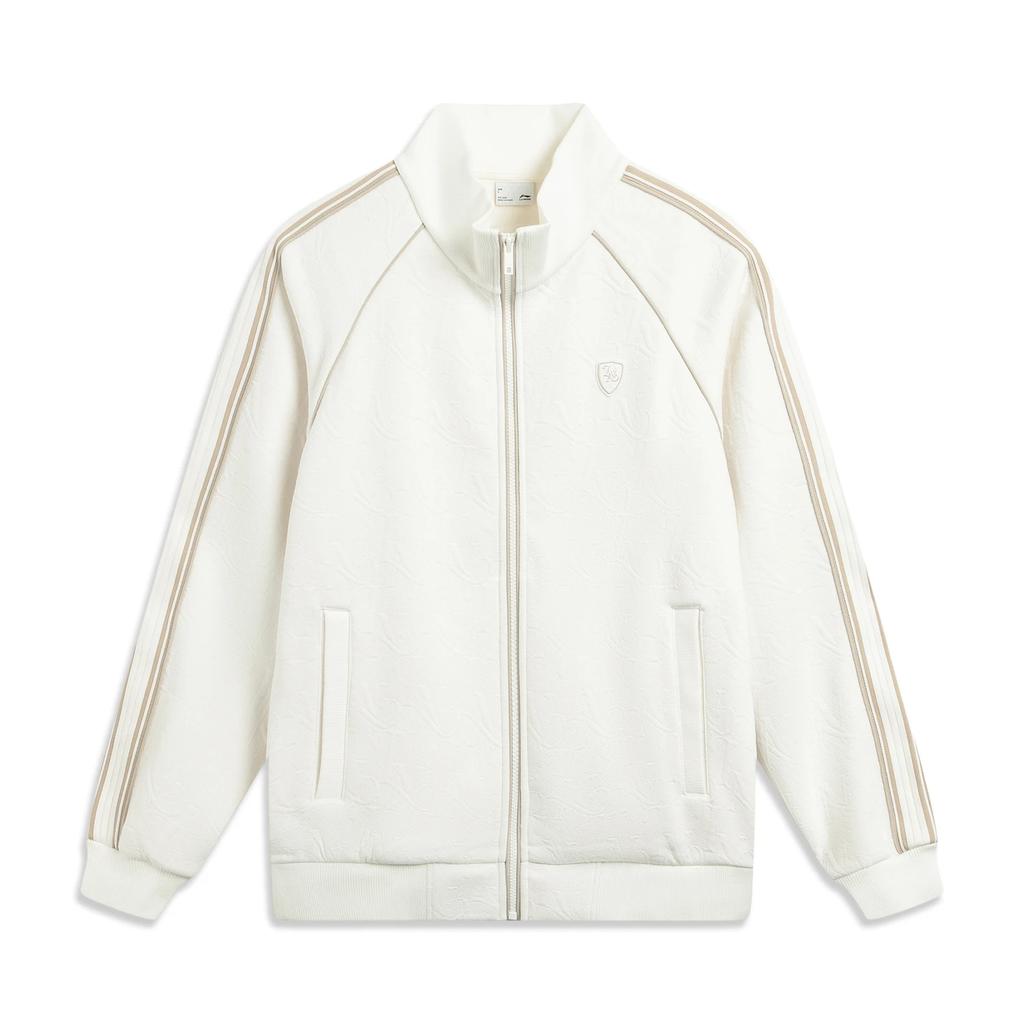 Li Ning Color Block Zip-Up Stand Collar Sweatshirt Men Tops AWDVA41-1