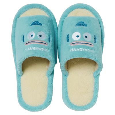 Sanrio Hangyodon and Easy To Walk Sizes Perfect for Indoor Use or As a Guest Slippers Cute, Comfortable, In. Stylish, Blue, 22cm-24cm (262192).