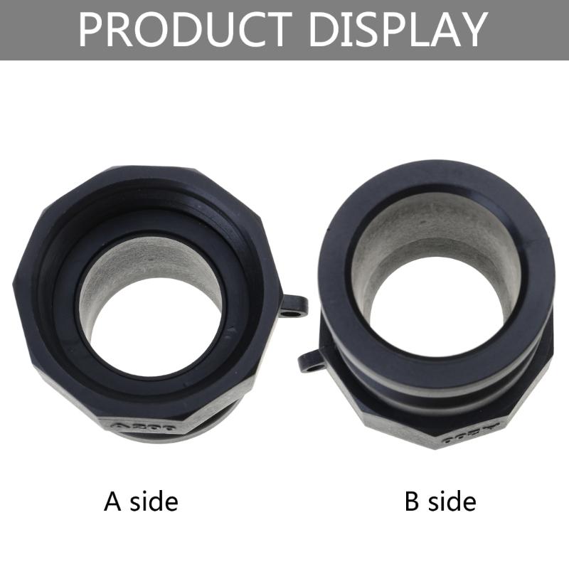 Food Grade IBC-Tank Adapter Water Hose Adapter 2" Coarse Thread X 2" Cam Lock