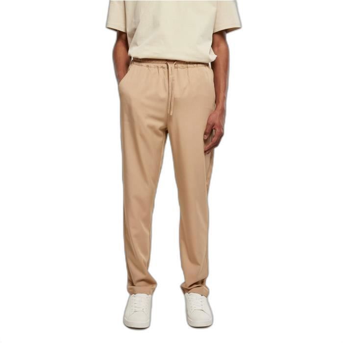 Pantalon de jogging - Urban Classics - Tapered GT - Beige - Homme - Fitness - Respirant