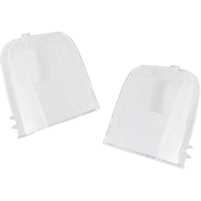 Riloer Map Light Cover, 2 Pcs Car Interior Dome Light Cover, Center Dome Light Housing, Compatible with Toyota Land Cruiser Prado FJ120 2003-2009